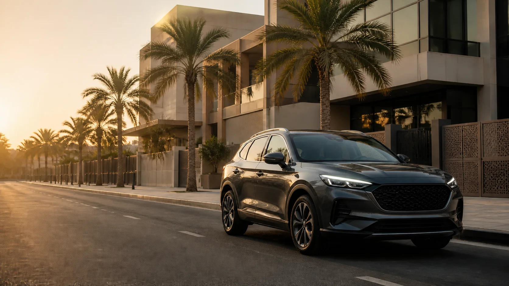Unbranded graphite crossover in a modern UAE setting